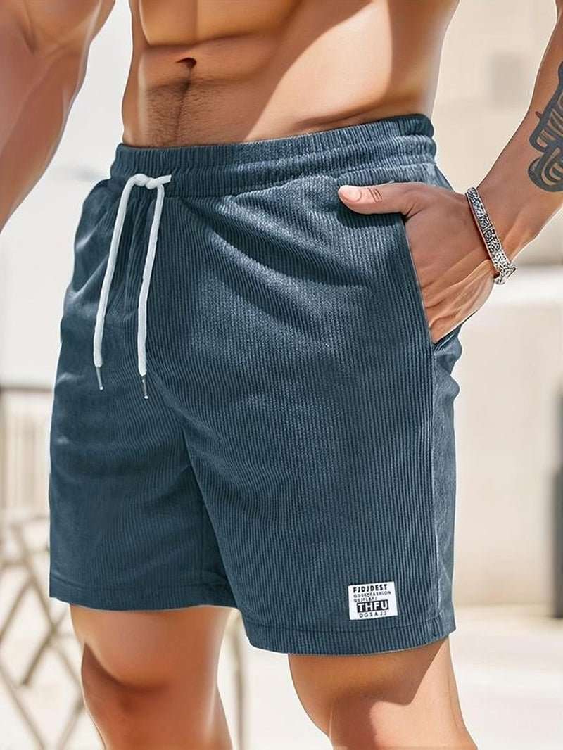 Men's Breathable Drawstring Shorts for Casual Summer Wear - Lacatang Shop