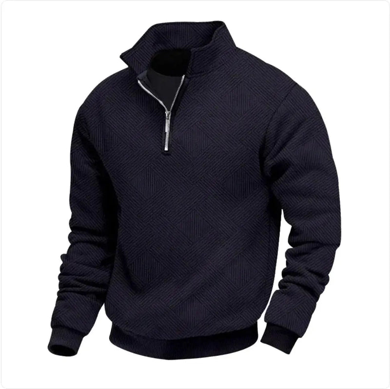 Men's Loose - Fit Zip - Up Pullover - Lacatang Shop