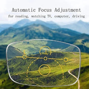 Men's Reading Glasses Smart Glasses With Automatic Adjustment Lens Dimming Glasse Women Anti - blue Light +1.0 - +4.0 Reading Mirror - Lacatang Shop