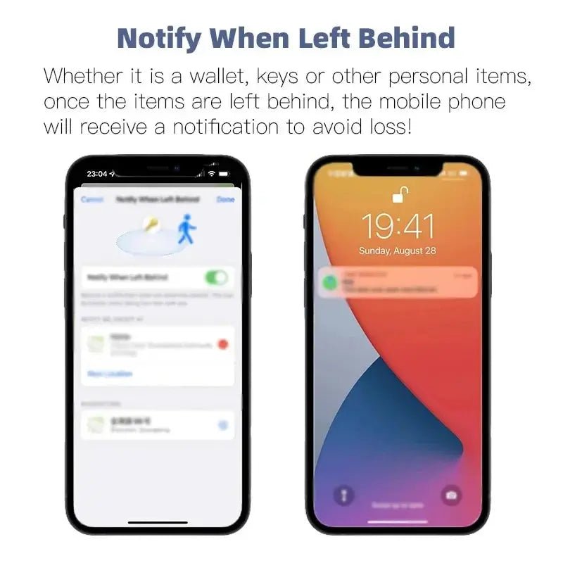 Mini Anti - Lost Tracking Device Bluetooth Works with Apple Find My APP Smart Tag Kid Pet GPS Tracker Alarm Reminder Positioner - Lacatang Shop