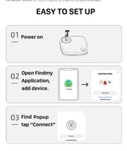 Mini Anti - Lost Tracking Device Bluetooth Works with Apple Find My APP Smart Tag Kid Pet GPS Tracker Alarm Reminder Positioner - Lacatang Shop