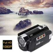 Mini Children's Digital Camera 270 Degree Rotation Screen HD 2MP Kids Birthday Christmas Gift Portable Photo Video Camcorder - Lacatang Shop