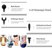 Mini Fascia Gun Wireless Massage Gun Muscle Relaxation Massage - Lacatang Shop