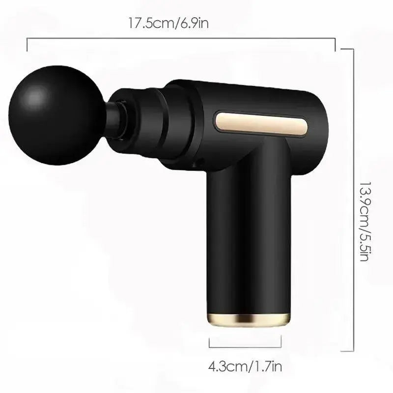 Mini Fascia Gun Wireless Massage Gun Muscle Relaxation Massage - Lacatang Shop