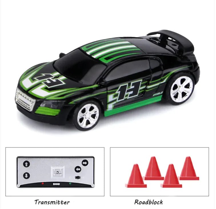 Mini RC Car with Remote Control - 1:58 Scale Racing Car - Lacatang Shop