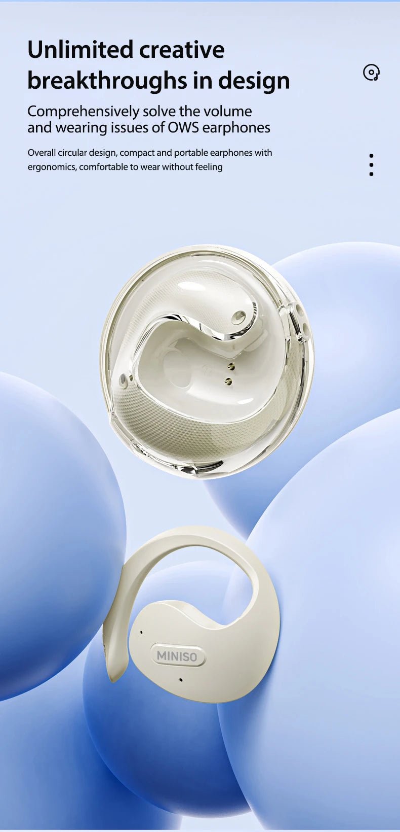MINISO X15 Pro Bluetooth 5.4 Wireless Earphones - Lacatang Shop