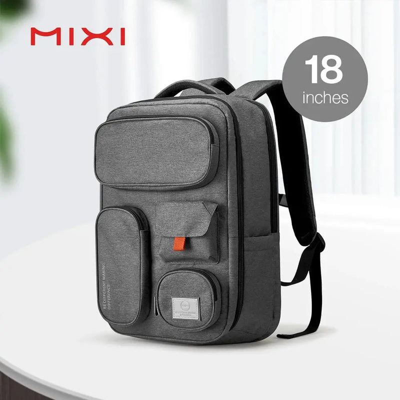 Mixi Men One Shoulder Backpack Women Sling Bag Crossbody USB Boys Cycling Sports Travel Versatile Fashion Bag Student School - Lacatang Shop