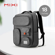 Mixi Men One Shoulder Backpack Women Sling Bag Crossbody USB Boys Cycling Sports Travel Versatile Fashion Student School - Lacatang Shop