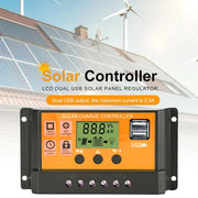 MPPT Solar Panel Regulator Charge Controller Auto Focus Tracking 30 - 100A 12V/24V - Lacatang Shop