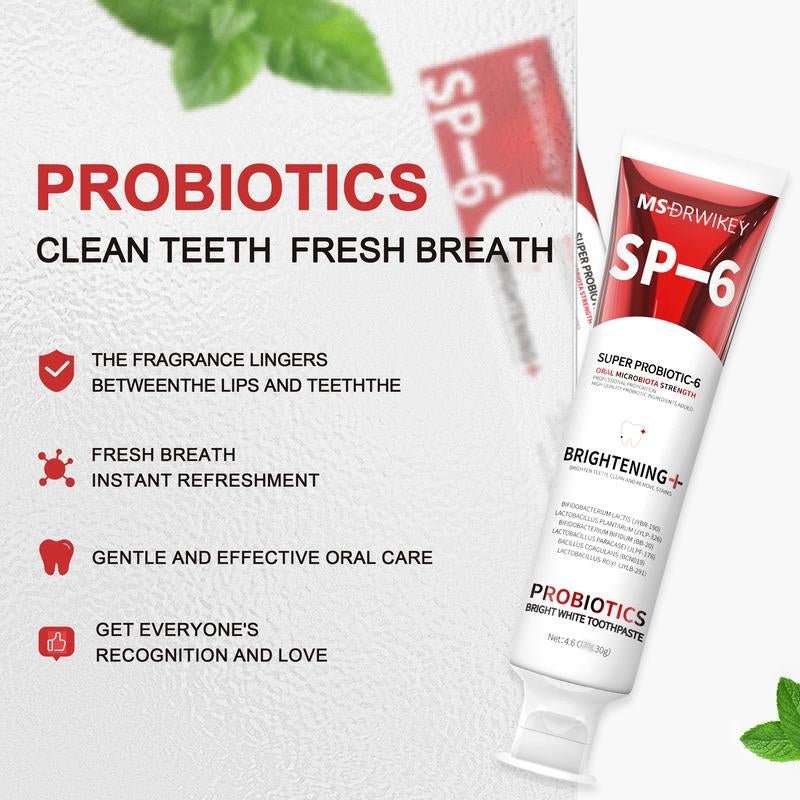 MSDRWIKEY SP - 6 Probiotic Toothpaste for Enamel Repair - Lacatang Shop