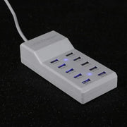 Multi - USB Charger 10 - Port 60W/12A Desktop - Lacatang Shop