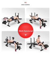 Multifunctional Adjustable Bench Press Rack for Home Gym - Lacatang Shop