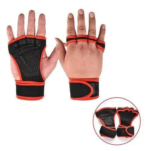 New 1 Pair Weight Lifting Training Gloves Women Men Fitness Sports - Lacatang Shop