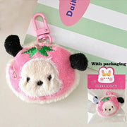 New bag charms Cute Plush Cat Doll Pendant Girl Heart Backpack Pendant Super Keychain decorative accessories valentine day gift - Lacatang Shop