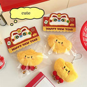 New bag charms Cute Plush Cat Doll Pendant Girl Heart Backpack Pendant Super Keychain decorative accessories valentine day gift - Lacatang Shop