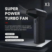 New Mini Turbo Violent Fan X3 - Compact and Powerful Cooling Solution