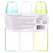 Newborn Standard Neck Tinted Bottle, 9 Fl Oz, 0+ Months, 3 Pack, Multicolor - Lacatang Shop