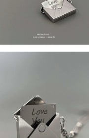 Niche Style Pdstyle Titanium Steel Girls' Practical Necklace - Lacatang Shop