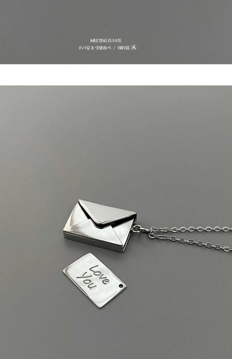 Niche Style Pdstyle Titanium Steel Girls' Practical Necklace - Lacatang Shop