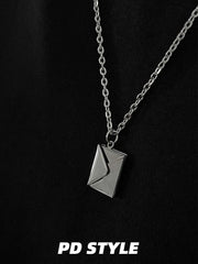 Niche Style Pdstyle Titanium Steel Girls' Practical Necklace - Lacatang Shop