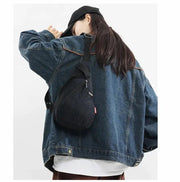 Nylon Zipper 2024 Hot Selling Waist Packs Solid Color Versatile Casual Chest Bag Soft Neutral Style Designer Crossbody Bag - Lacatang Shop