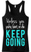 KEEP GOING Workout Tank Top - Lacatang Shop