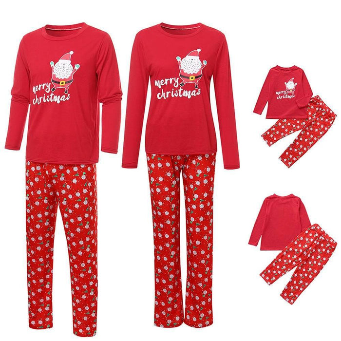 Family Matching Clothes Women Mom Santa Claus Tops - Lacatang Shop