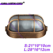 Outdoor Light E27 Retro Wall Light Garden Home Decor Waterproof AC85 - 265V Ceiling Lamp Outdoor Wall & Porch Lighting Vintage - Lacatang Shop