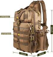 Outdoor Tackle Bag - Large Water - Resistant Fishing Backpack - Lacatang Shop