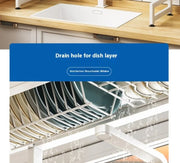 Over The Sink Multi - Organizer Dish Rack - Lacatang Shop