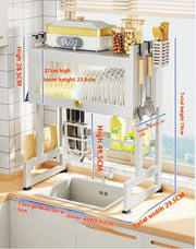 Over The Sink Multi - Organizer Dish Rack - Lacatang Shop
