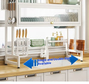 Over The Sink Multi - Organizer Dish Rack - Lacatang Shop