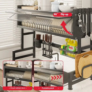 Over The Sink Multi - Organizer Dish Rack - Lacatang Shop