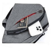 Oxford Cloth Chest Bag Men's Fashionable Crossbody Bag Outdoor Multifunctional Lightweight Casual Small Backpack - Lacatang Shop