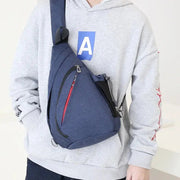 Oxford Cloth Chest Bag Men's Fashionable Crossbody Bag Outdoor Multifunctional Lightweight Casual Small Backpack - Lacatang Shop