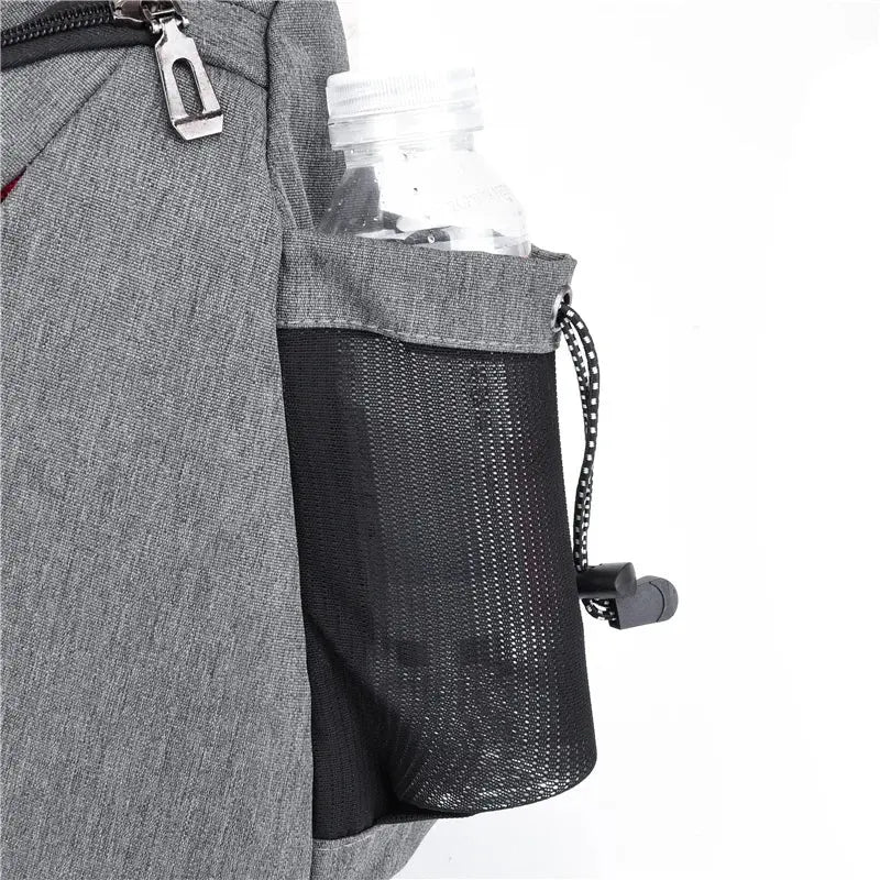 Oxford Cloth Chest Bag Men's Fashionable Crossbody Bag Outdoor Multifunctional Lightweight Casual Small Backpack - Lacatang Shop