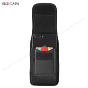 Oxford Cloth Leather Phone Pouch with Belt Clip for Samsung S24 Ultra Plus and Galaxy A Series - Lacatang Shop