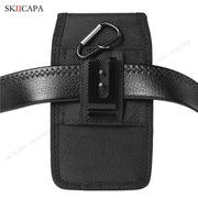 Oxford Cloth Leather Waist Bag Pouch with Belt Clip for Samsung Galaxy S24 Ultra Plus and A - Series Models - Lacatang Shop