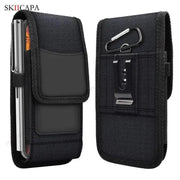 Oxford Cloth Leather Waist Pouch for Samsung S24 Ultra Plus with Belt Clip - Compatible with Galaxy A15 A05S A05 A25 - Lacatang Shop
