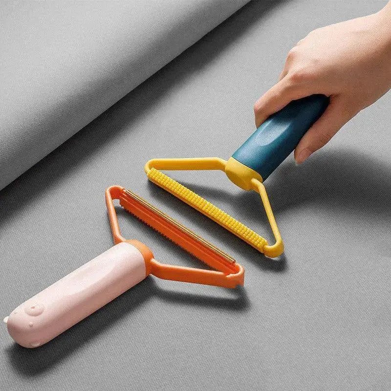 Pet Cat Dog Hair Remover Dematting Comb Double - Sided Sofa Clothes Shaver Lint Rollers for Cleaning Pets Comb Brush Removal Mitts Brush - Lacatang Shop