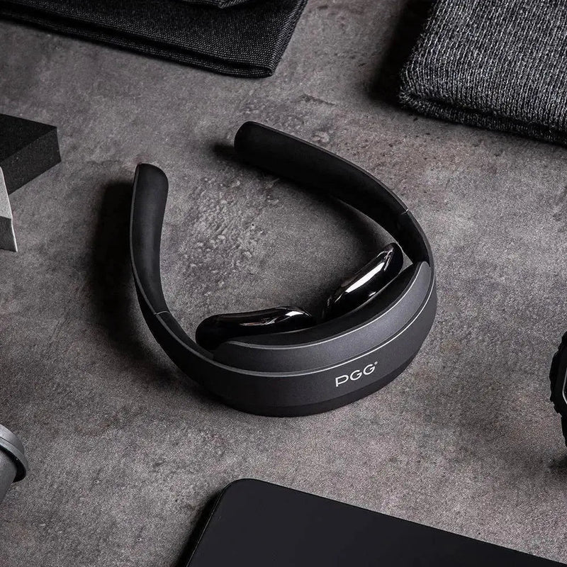 PGG Folding Portable Neck Massager 5 Modes Massage Pulse Infrared - Lacatang Shop