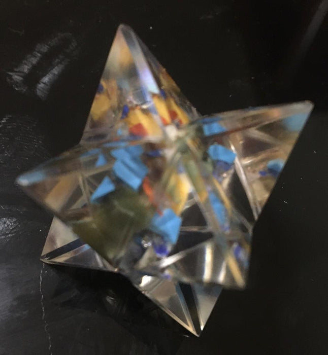 Seven Chakra Orgone Merkaba - Lacatang Shop