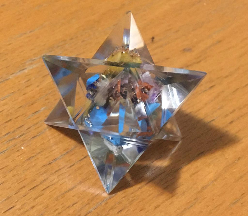 Seven Chakra Orgone Merkaba - Lacatang Shop