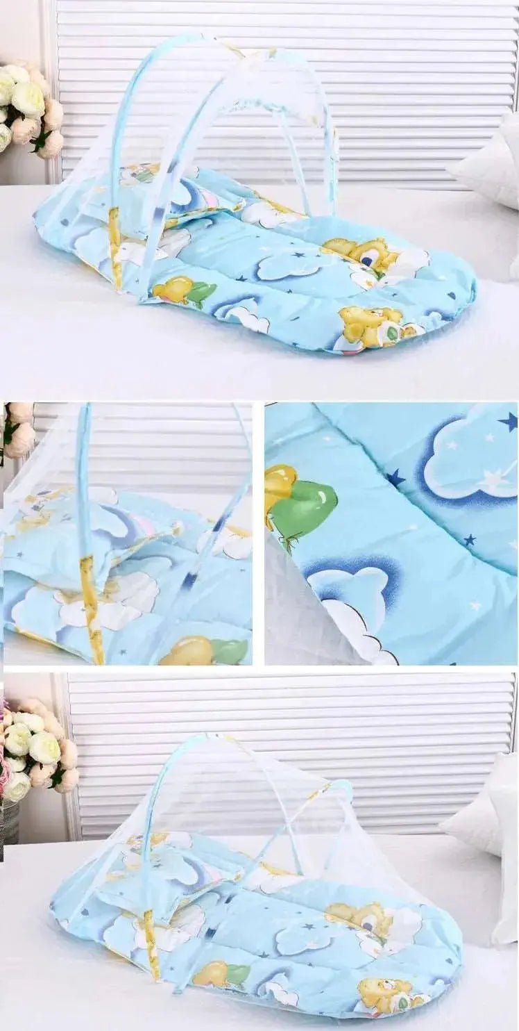 Portable Bionic Travel Crib: Compact and Pressure - Resistant Folding Bed for Newborns - Lacatang Shop