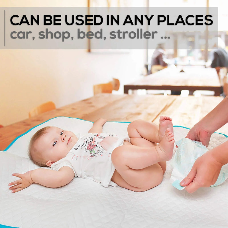 Portable Changing Pad for Home & Travel Waterproof Reusable Extra Large Size - Lacatang Shop