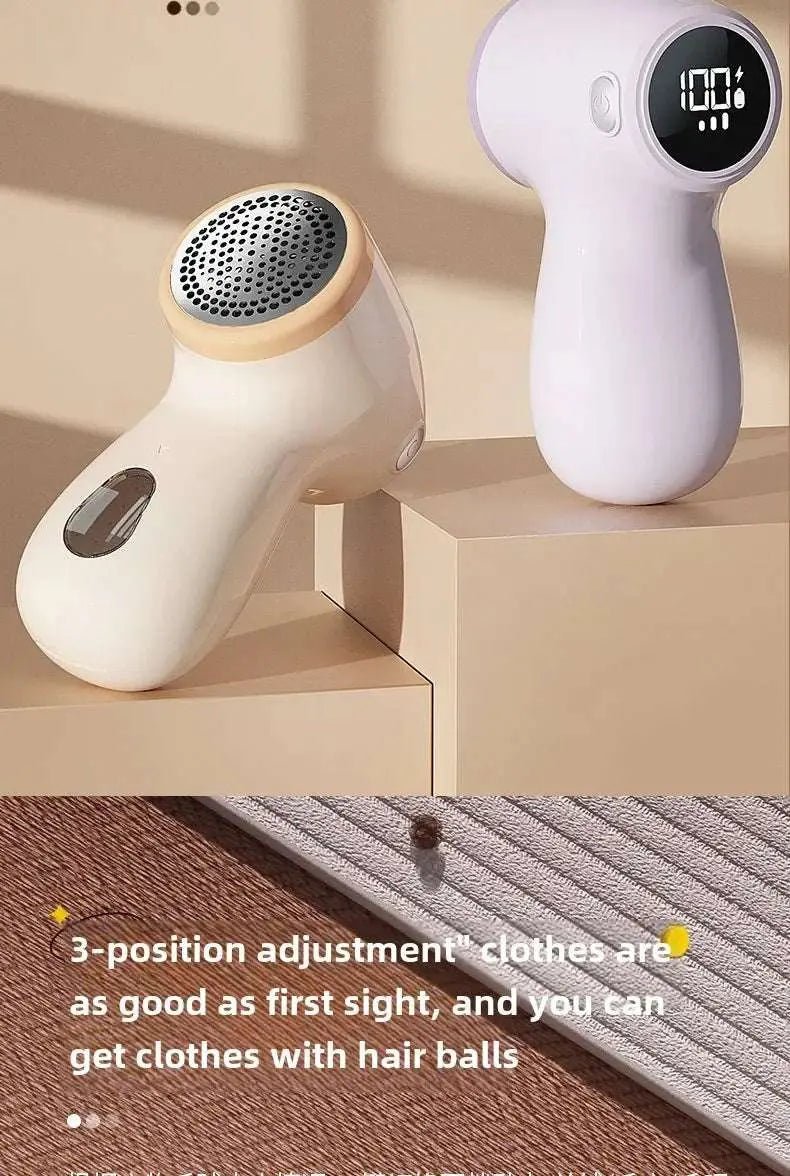 Portable Rechargeable Fabric Shaver New Lint Remover for Clothes Sweaters and Sofas Quickly Removes Lint & Pills Home Essential - Lacatang Shop