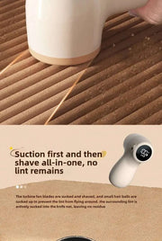 Portable Rechargeable Fabric Shaver New Lint Remover for Clothes Sweaters and Sofas Quickly Removes Lint & Pills Home Essential - Lacatang Shop
