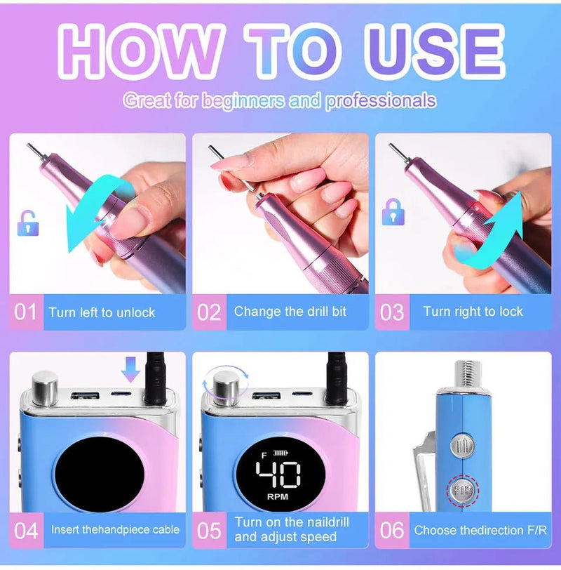 Pro - Nail Salon Sander - Lacatang Shop