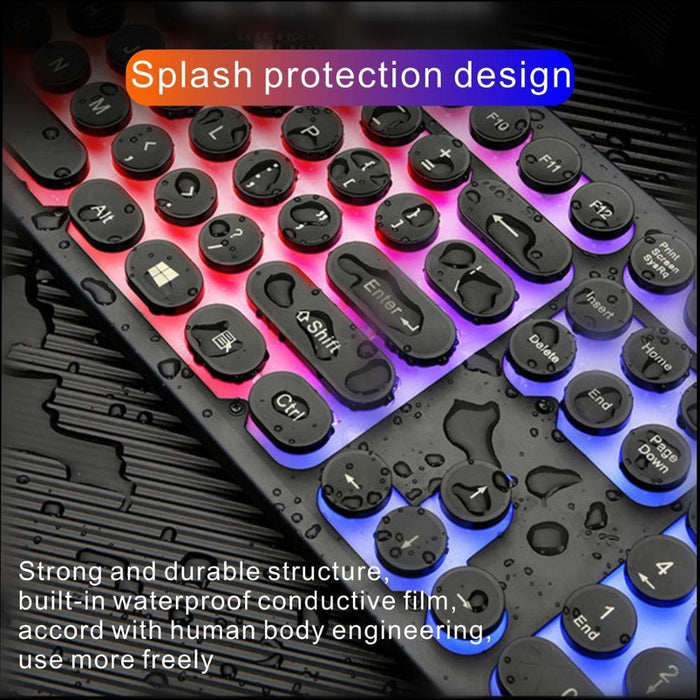 Ninja Dragons Z9i USB Wired Light Up Gaming Keyboard and Mouse Set - Lacatang Shop