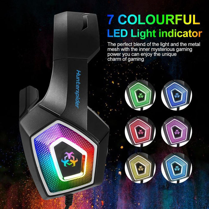 Dragon Stereo LED Gaming Headset with Microphone - Lacatang Shop